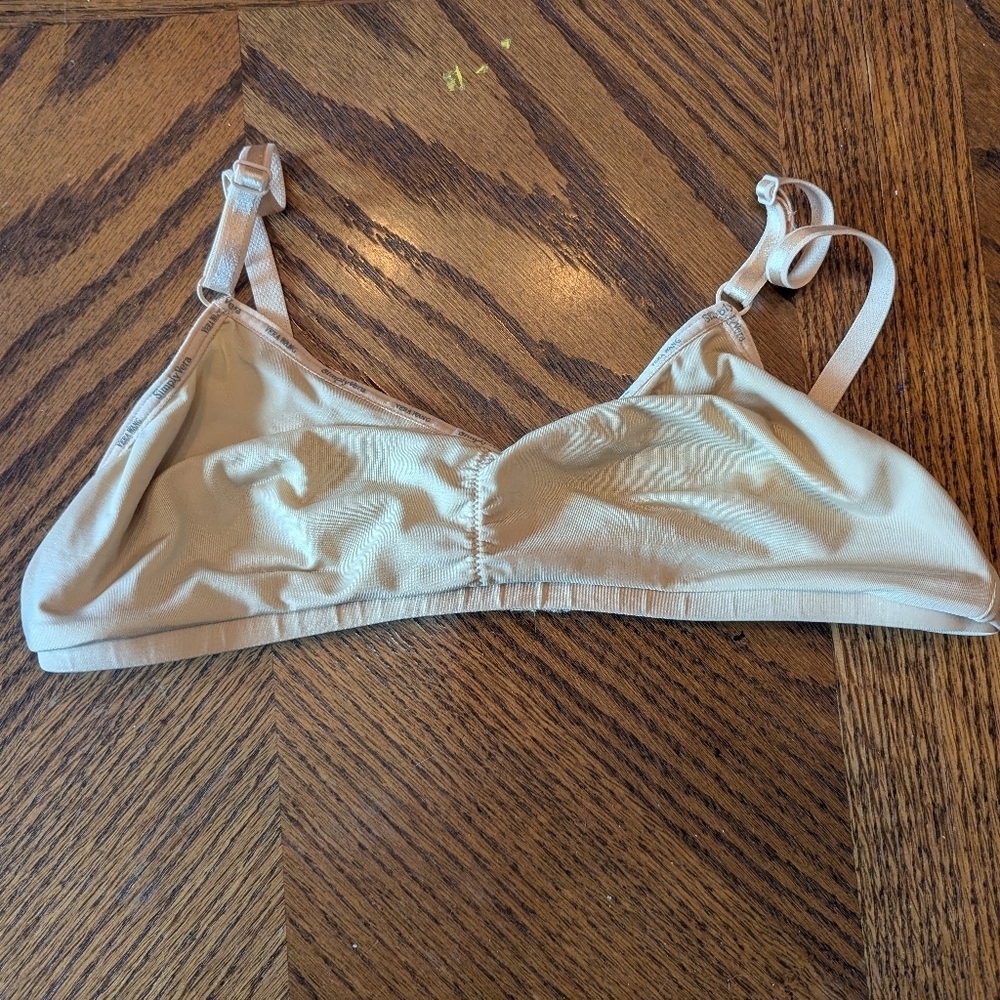 Simply Vera By Vera Wang, Set Of Two.Simple Women's White and Cream Bralette Duo - Picture 2 of 5